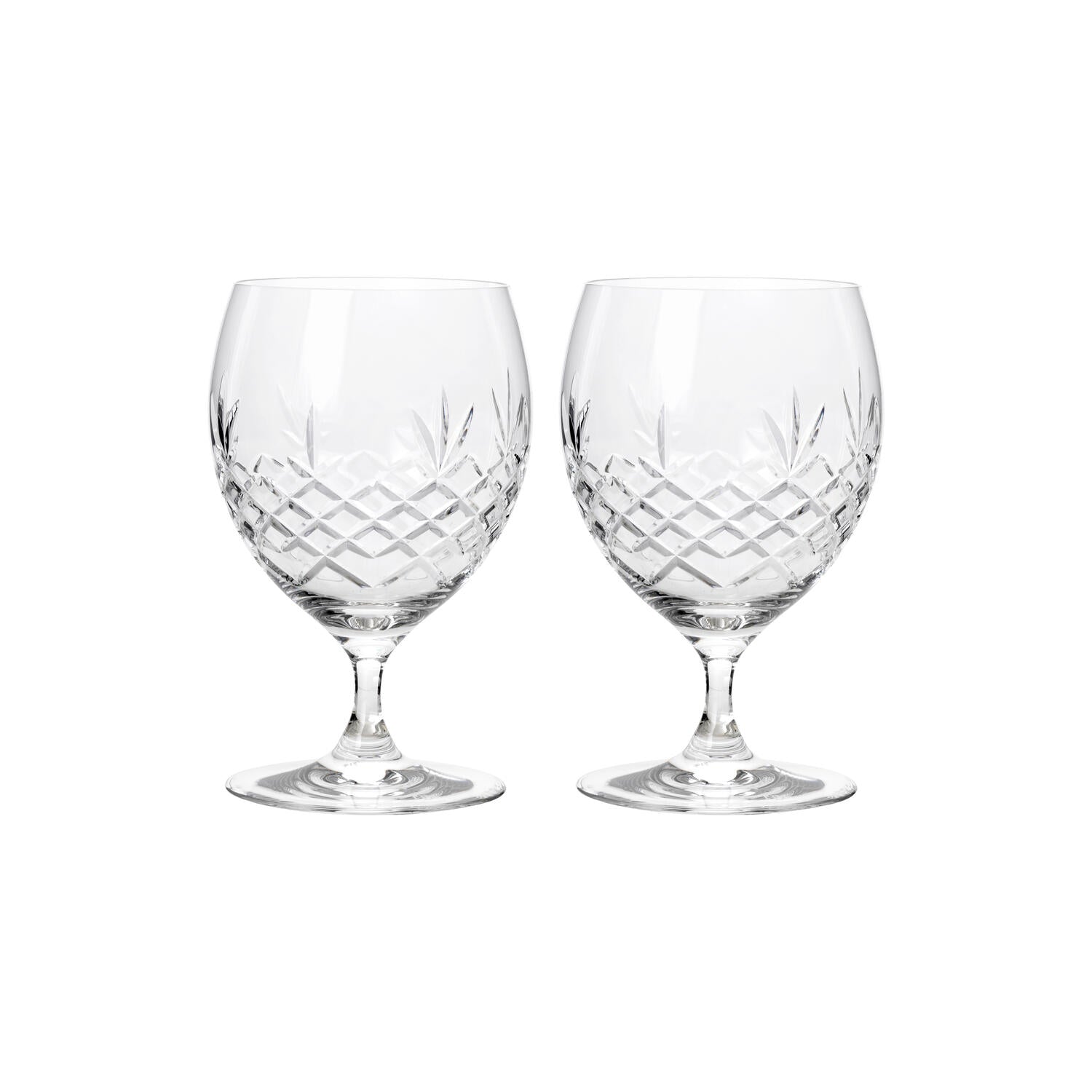 Frederik Bagger Crispy Eightball ølglas, klar 2 stk - 550 ml - Bahne